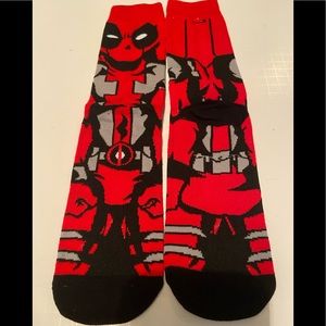 New Deadpool Marvel Crew Socks
